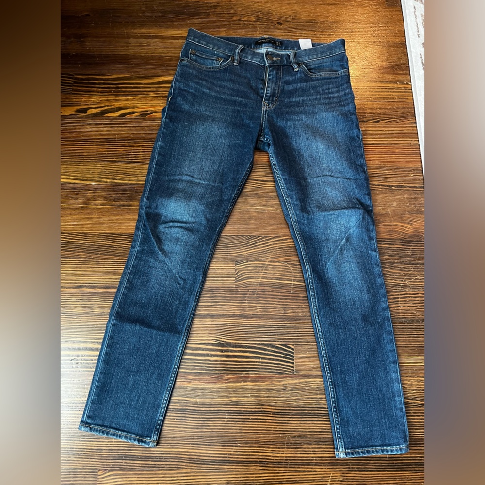 Banana Republic 30x30 Dark Blue Straight Jeans